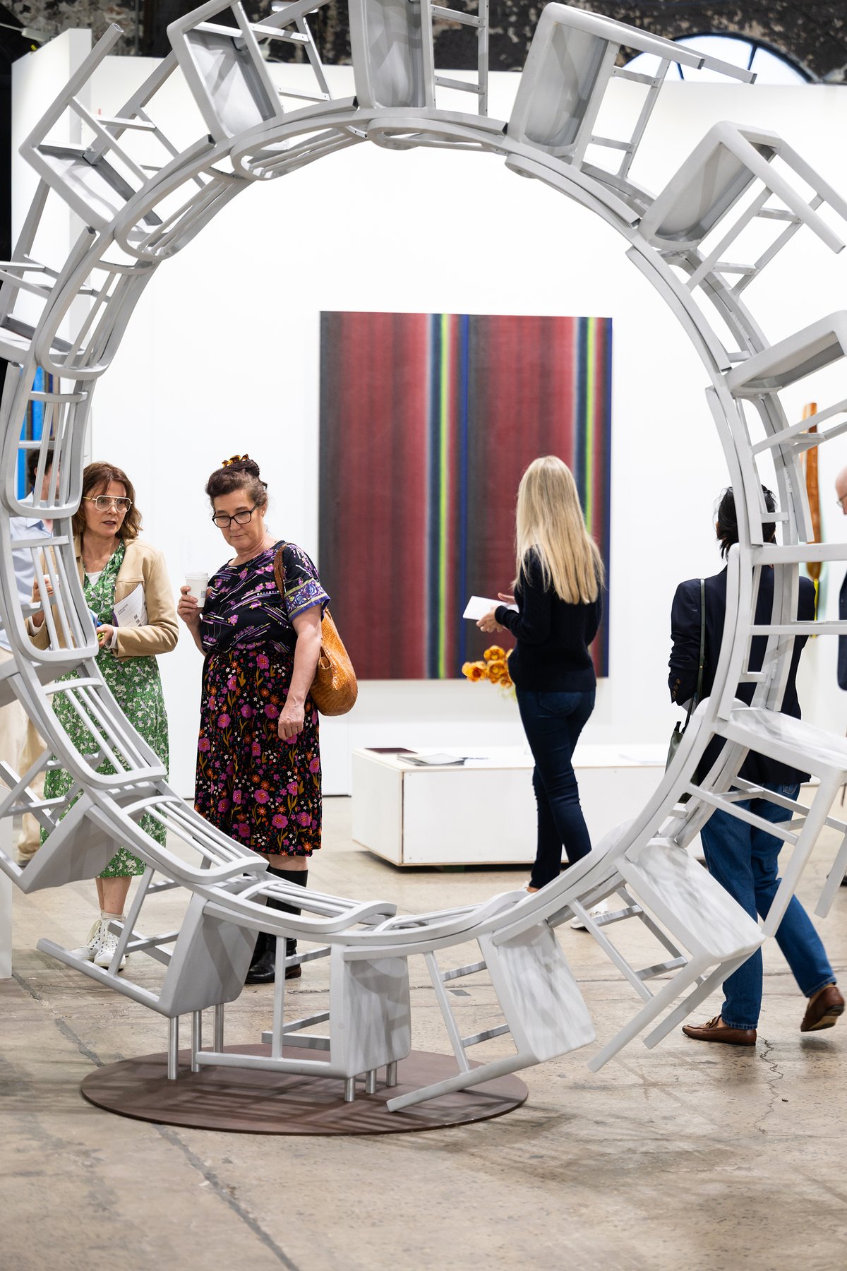 Visitors to Sydney Contemporary 2025
Photo: Wes Nel