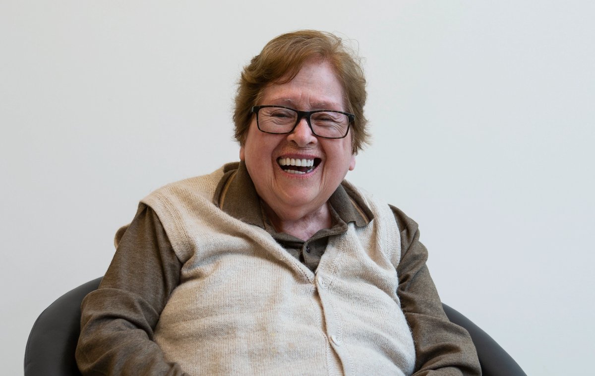 Teresa Burga in 2019 Photo: Ross Collab