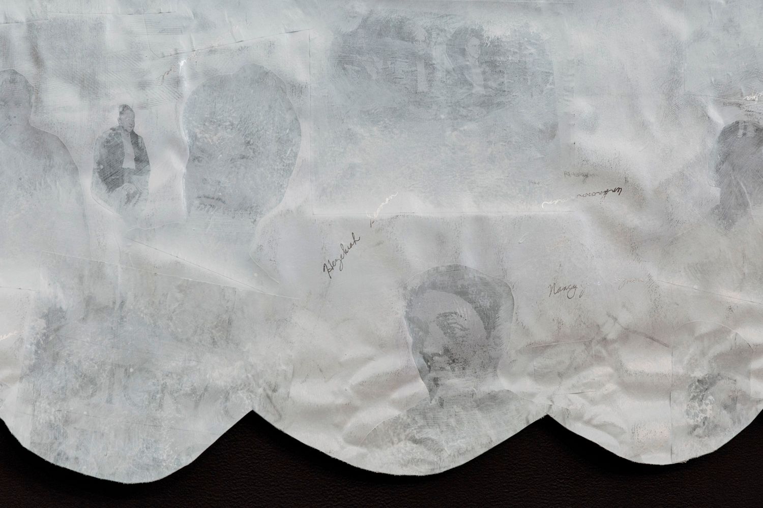 A detail of the installation Monuments to an Effigy (2019) by Alexandria Smith Courtesy the Queens Museum. Photo: Hai Zhang