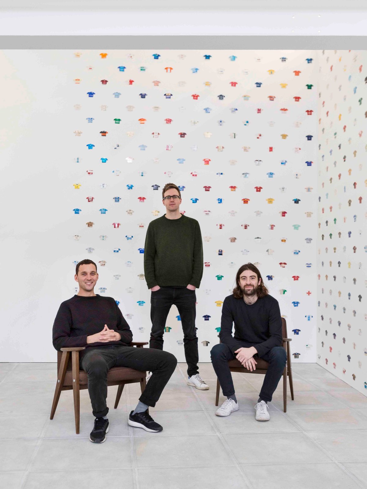 The Gertrude team: Will Jarvis, Tom Cole and Harry Beer Courtesy of Sunday Painter