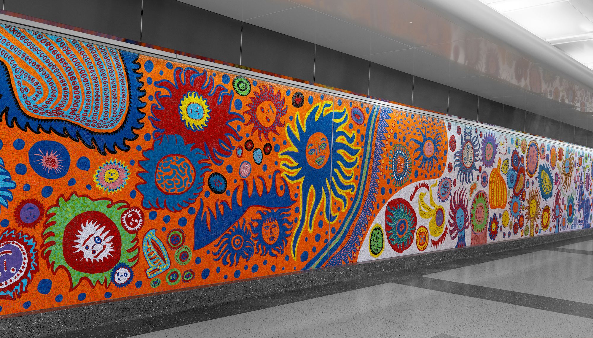 Yayoi Kusama And Kiki Smith’s Massive Mosaic Murals For New Manhattan ...