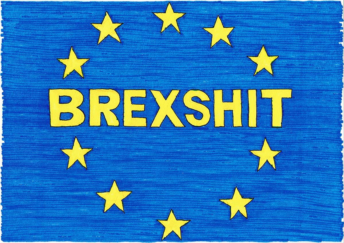 Michael Landy's Brexshit (2018) Courtesy of the Drawing Room