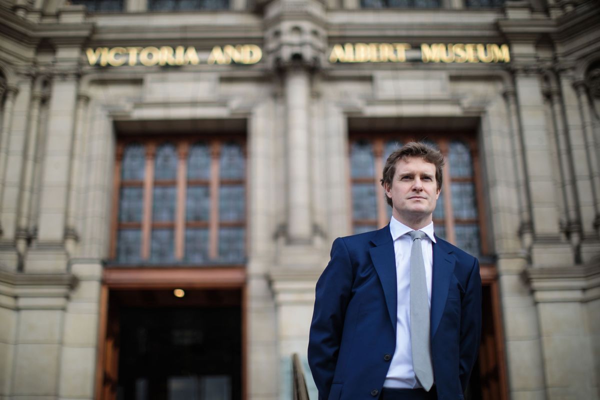 Tristram Hunt, the director of the Victoria & Albert Museum © 2017 Getty Images