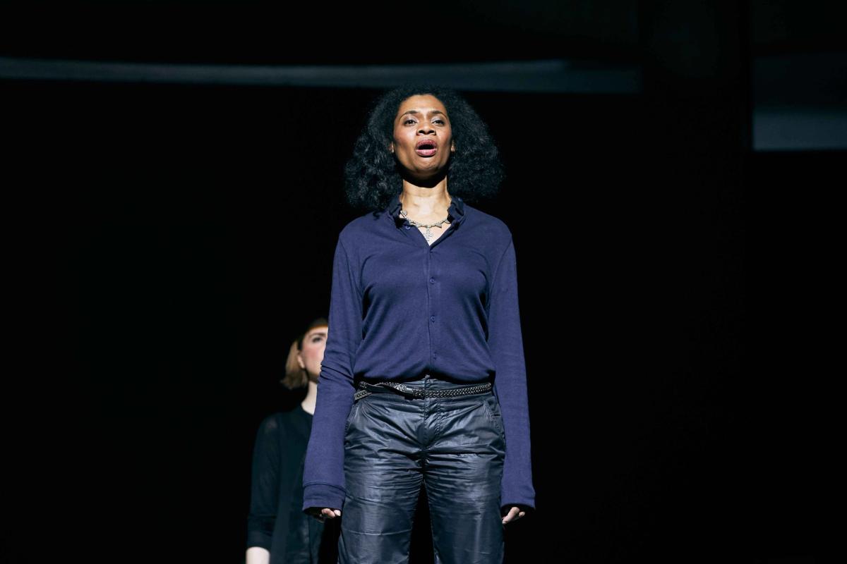 A performer taking part in Gabrielle Goliath’s Elegy: Joan Thabeng in 2018

Photo: Ayka Lux_1