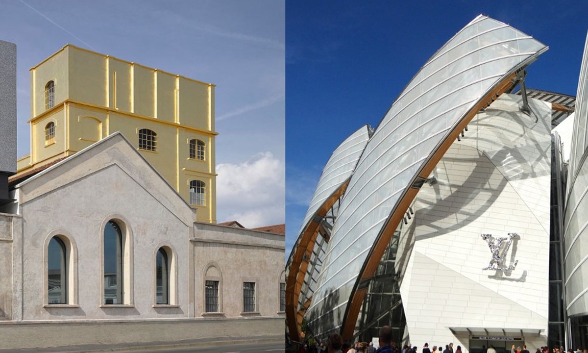 History of a project, the Louis Vuitton Foundation for the creation, Exhibitions