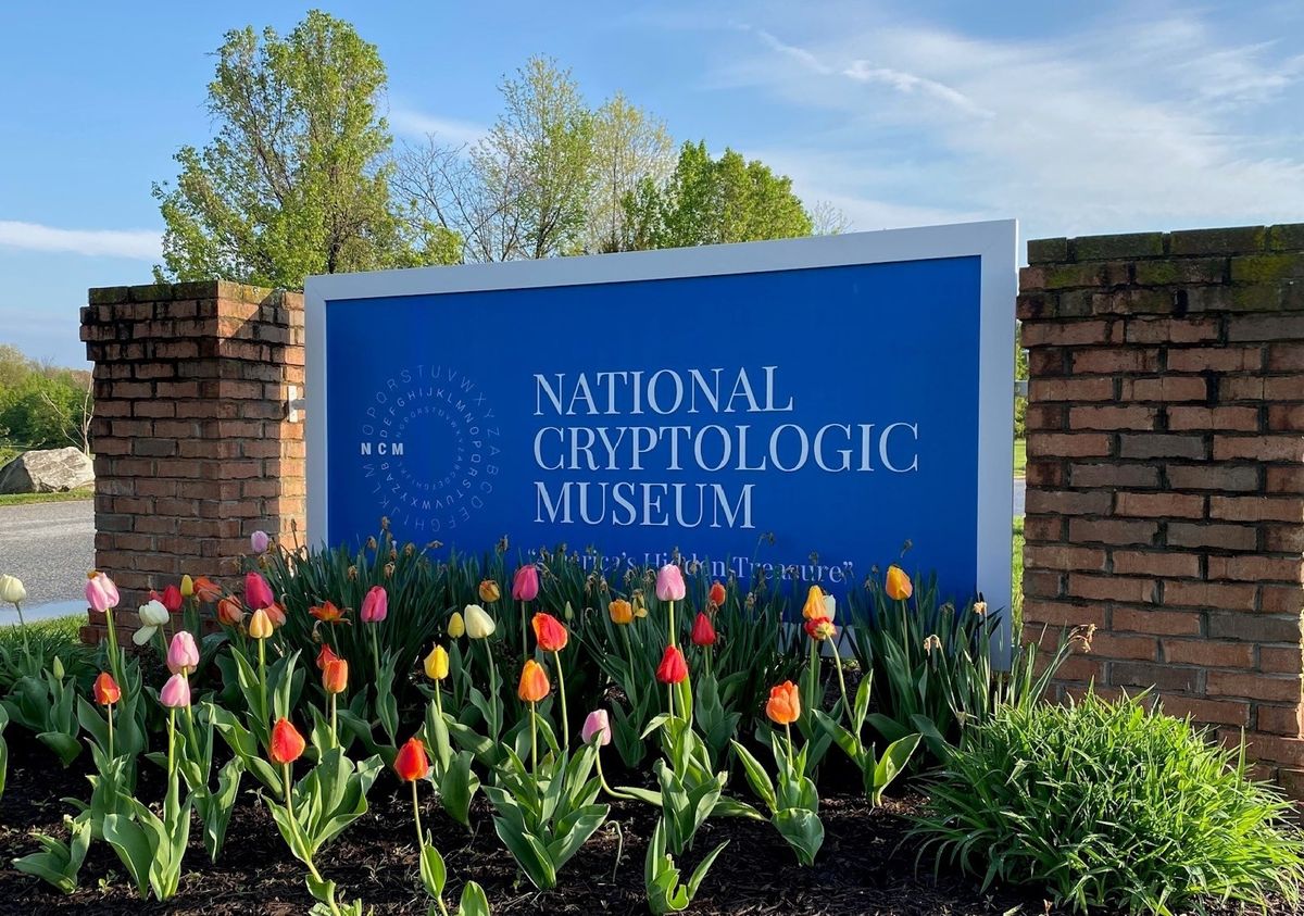 The entrance to the National Cryptologic Museum in Annapolis Junction, Maryland Courtesy National Cryptologic Museum/National Security Agency, via Wikimedia Commons