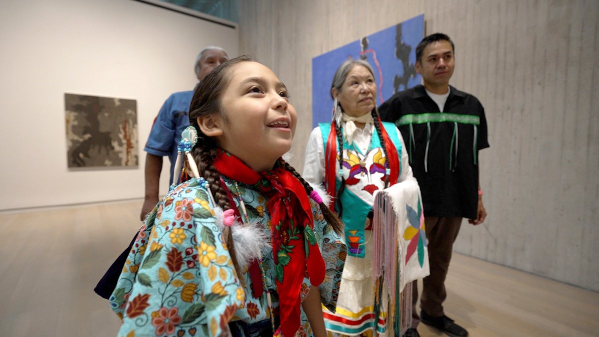 The exhibition Tell Clifford I Said “Hi” at the Clyfford Still Museum in Denver, Colorado, was curated by children aged 3 to 14 from Washington state
Photo: Ryan Borgma