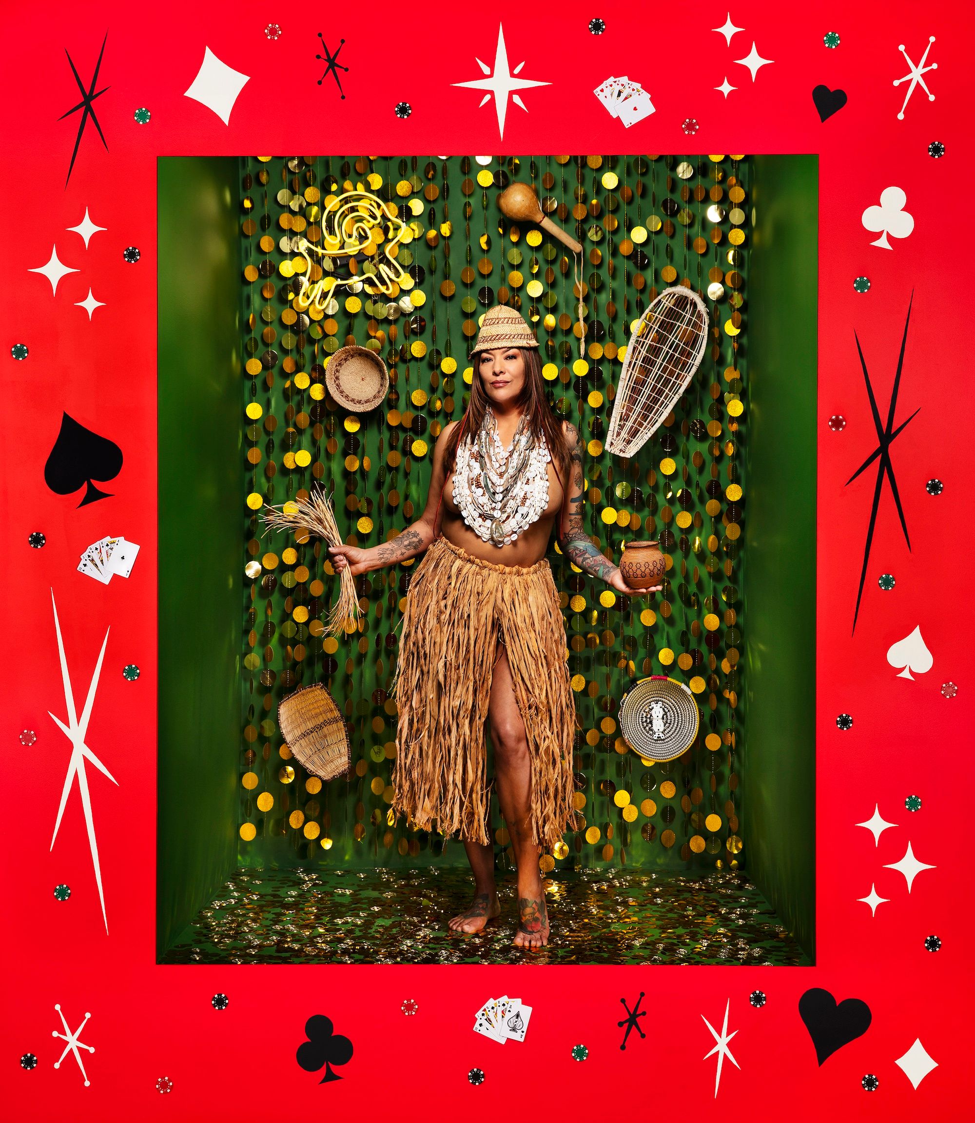 Cara Romero, Fawn, 2025 William P. Healey Collection of Native American Art at Phoenix Art Museum, Gift of William P. Healey. © Cara Romero. Image courtesy of the artist.