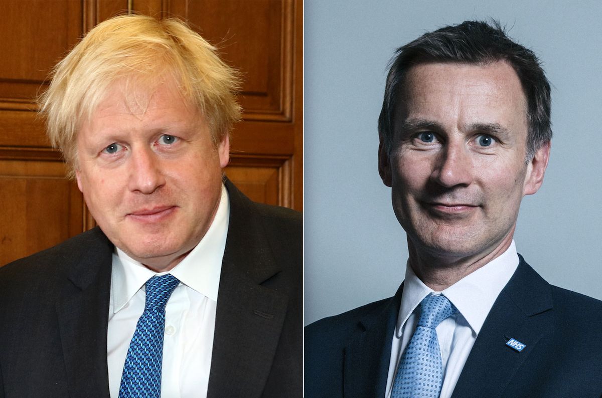 Boris Johnson and Jeremy Hunt cc Foreign and Commonwealth Office. cc Chris McAndrew