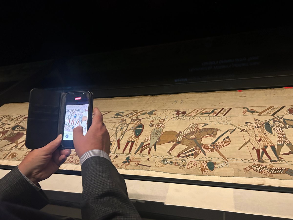 The British Museum has changed its photography policy for its Bayeux Tapestry exhibition Photo: The Art Newspaper