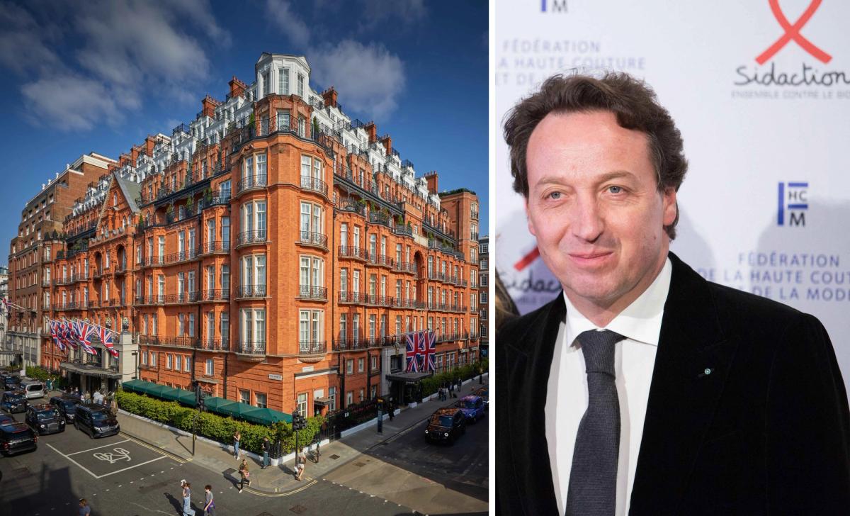 Emmanuel Perrotin’s new London outpost will open in Claridge’s five-star hotel in early 2025

Hotel: Courtesy of Claridge’s. Perrotin: Abaca Press / Alamy Stock Photo