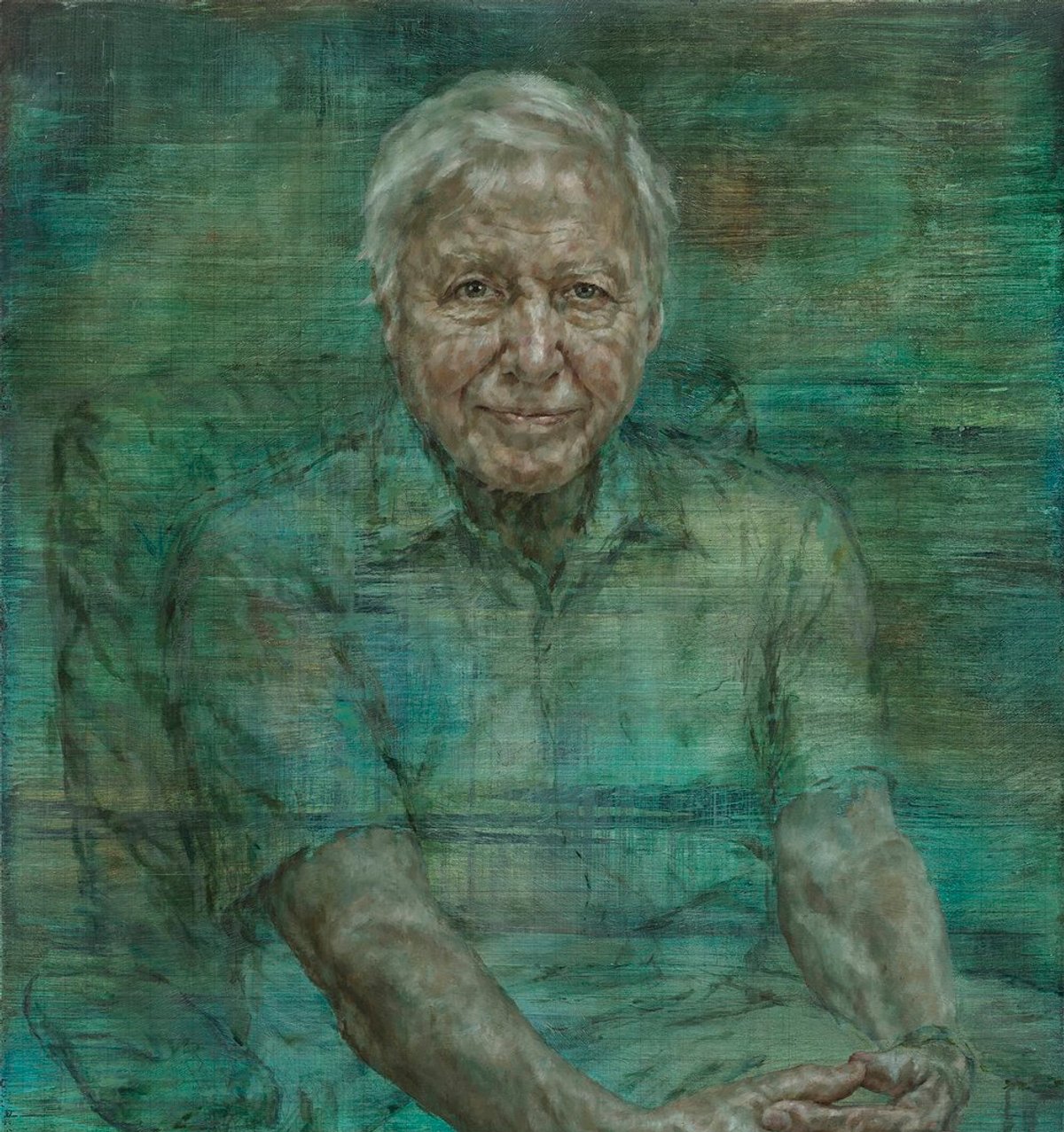 David Attenborough by Jonathan Yeo
courtesy Jonathan Yeo studio