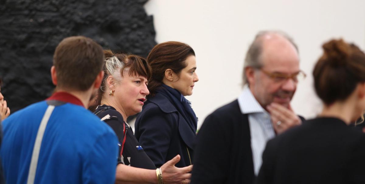 Rachel Weisz at Frieze New York Photo: © Casey Fatchett