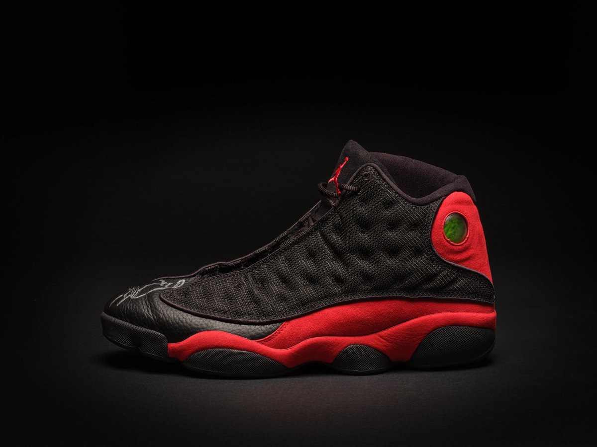 Michael Jordan Game 2 1998 NBA Finals Air Jordan 13s
Courtesy of Sotheby's
