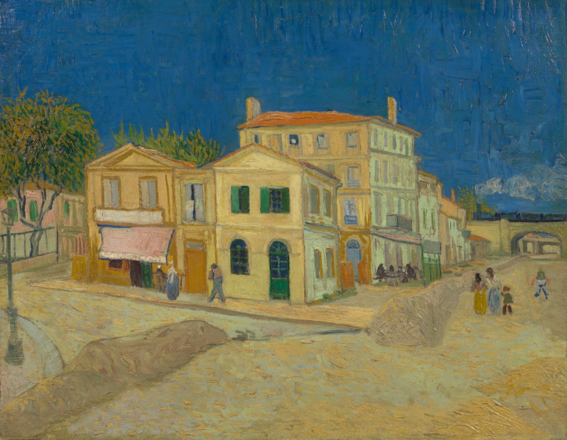 Vincent van Gogh’s The Yellow House (1888) Courtesy of the Van Gogh Museum, Amsterdam (Vincent van Gogh Foundation)