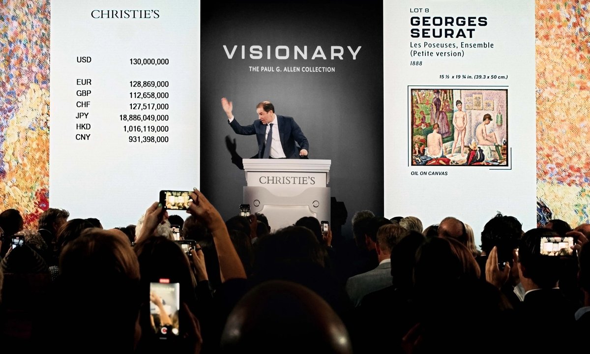 Christie’s posts .4bn in gross sales for 2022 Christie’s posts .4bn in gross sales for 2022