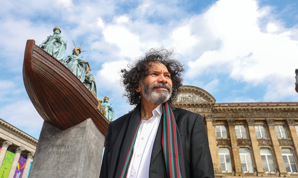 Hew Locke reimagines Birmingham’s controversial Queen Victoria statue for an anti-imperialist age Hew Locke reimagines Birmingham’s controversial Queen Victoria statue for an anti-imperialist age