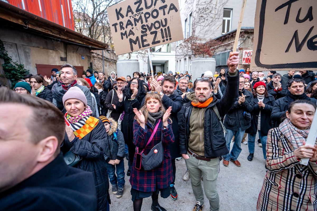 A press conference held by employees of the Slovak National Gallery was held last week 