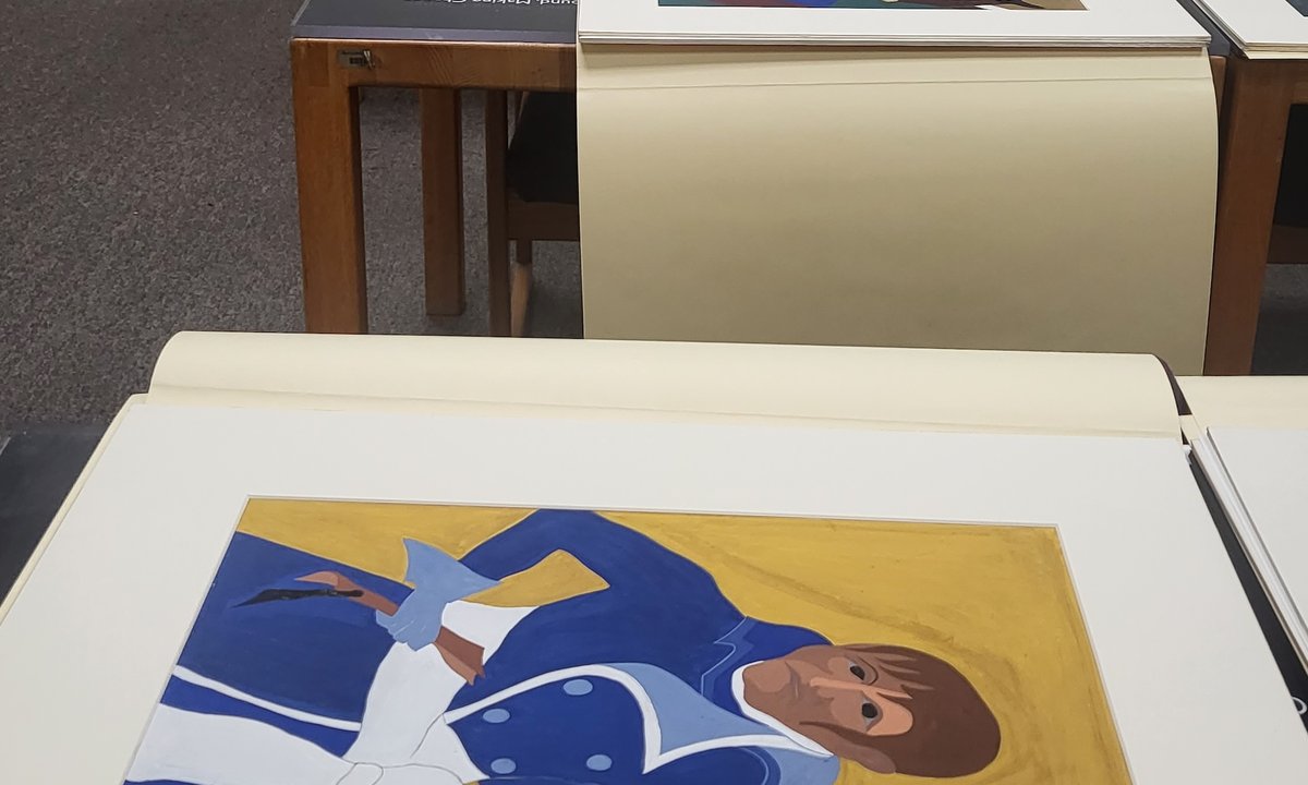 Jacob Lawrence’s painting series on Haitian revolutionary Toussaint L’Ouverture to be conserved thanks to m grant Jacob Lawrence’s painting series on Haitian revolutionary Toussaint L’Ouverture to be conserved thanks to m grant