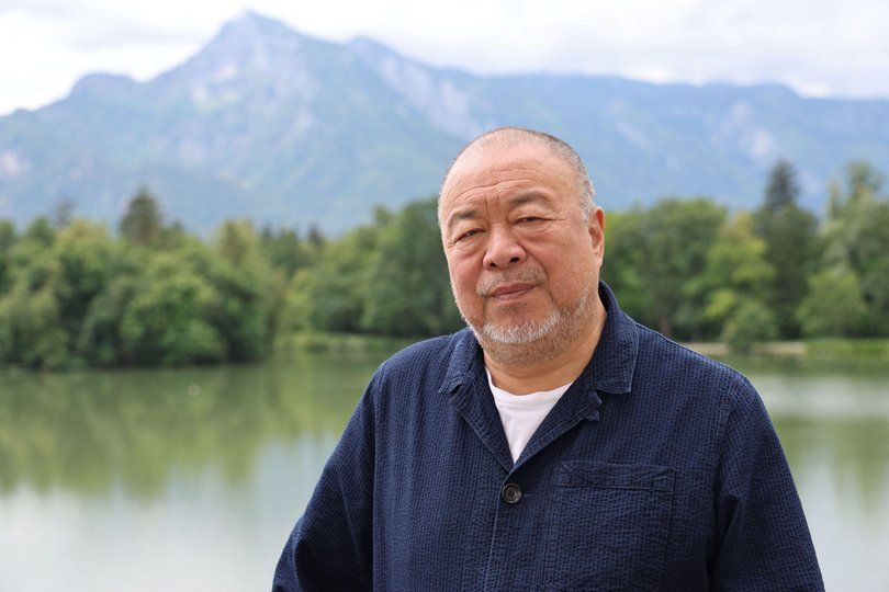 Ai Weiwei at Schloss Leopoldskron in Salzburg, Austria, in 2024

Photo: APA-PictureDesk/Alamy Live News