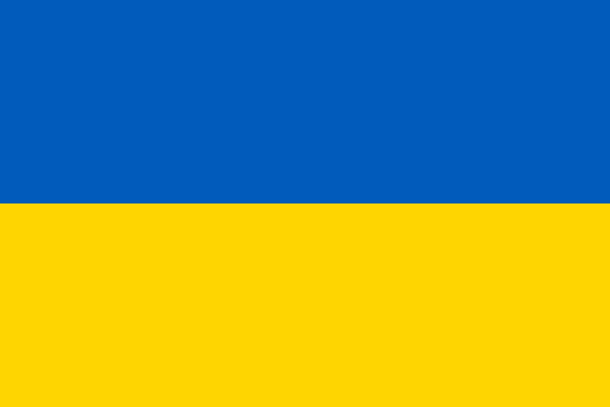 Ukraine DAO's 1/1 NFT of the Ukrainian flag