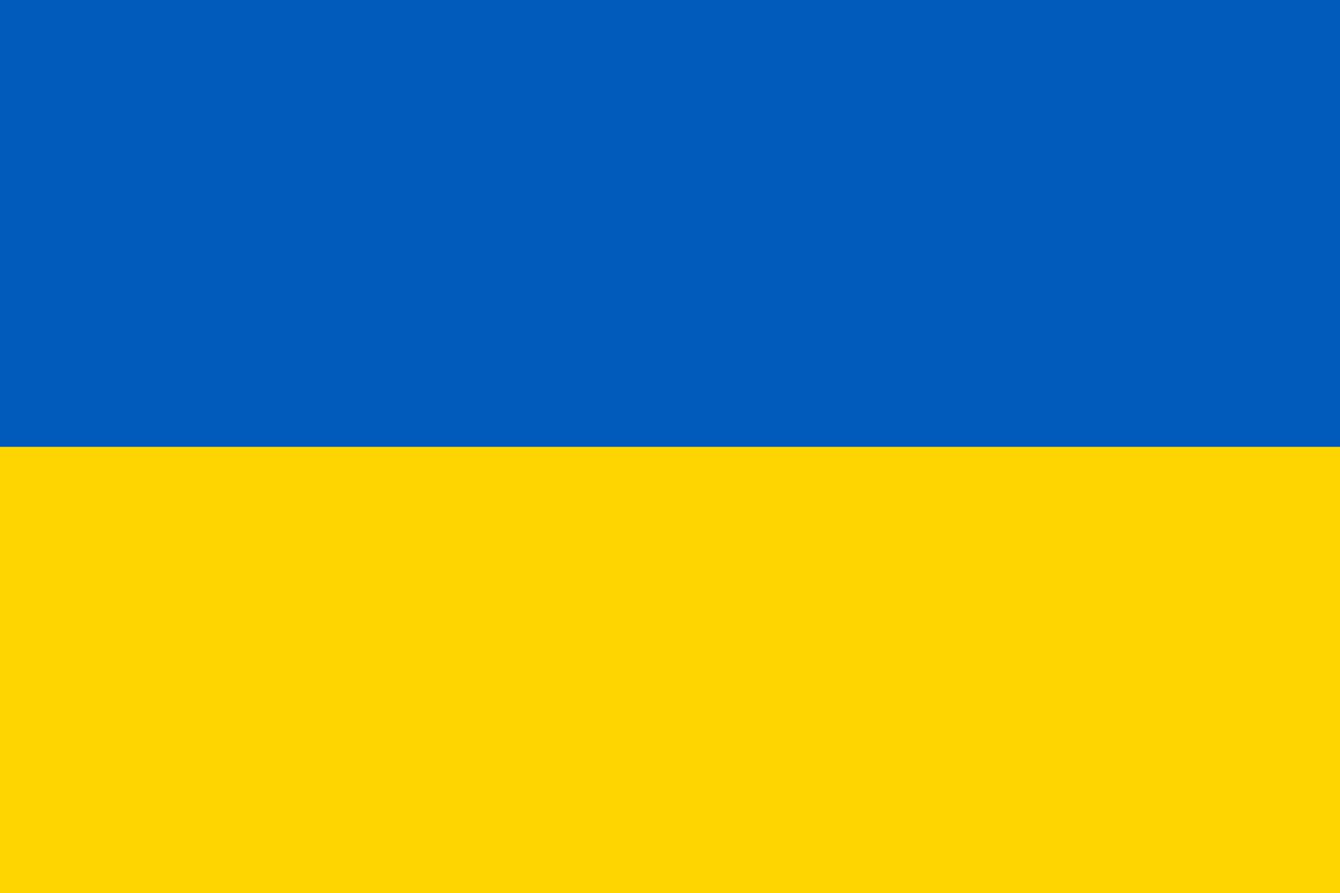 Ukraine DAO's 1/1 NFT of the Ukrainian flag