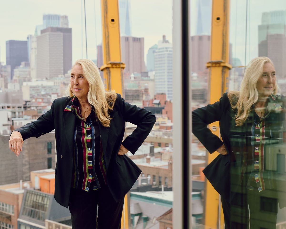 New Museum director Lisa Phillips earlier this year Photo: George Etheredge