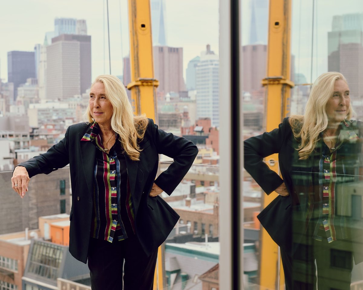 New Museum director Lisa Phillips earlier this year Photo: George Etheredge