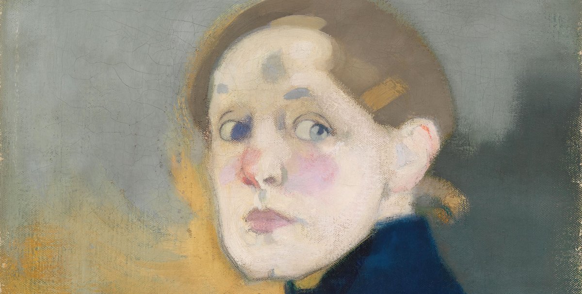 Helene Schjerfbeck's Self-portrait (1912) © Finnish National Gallery, Ateneum Art Museum; Photo: Yehia Eweis