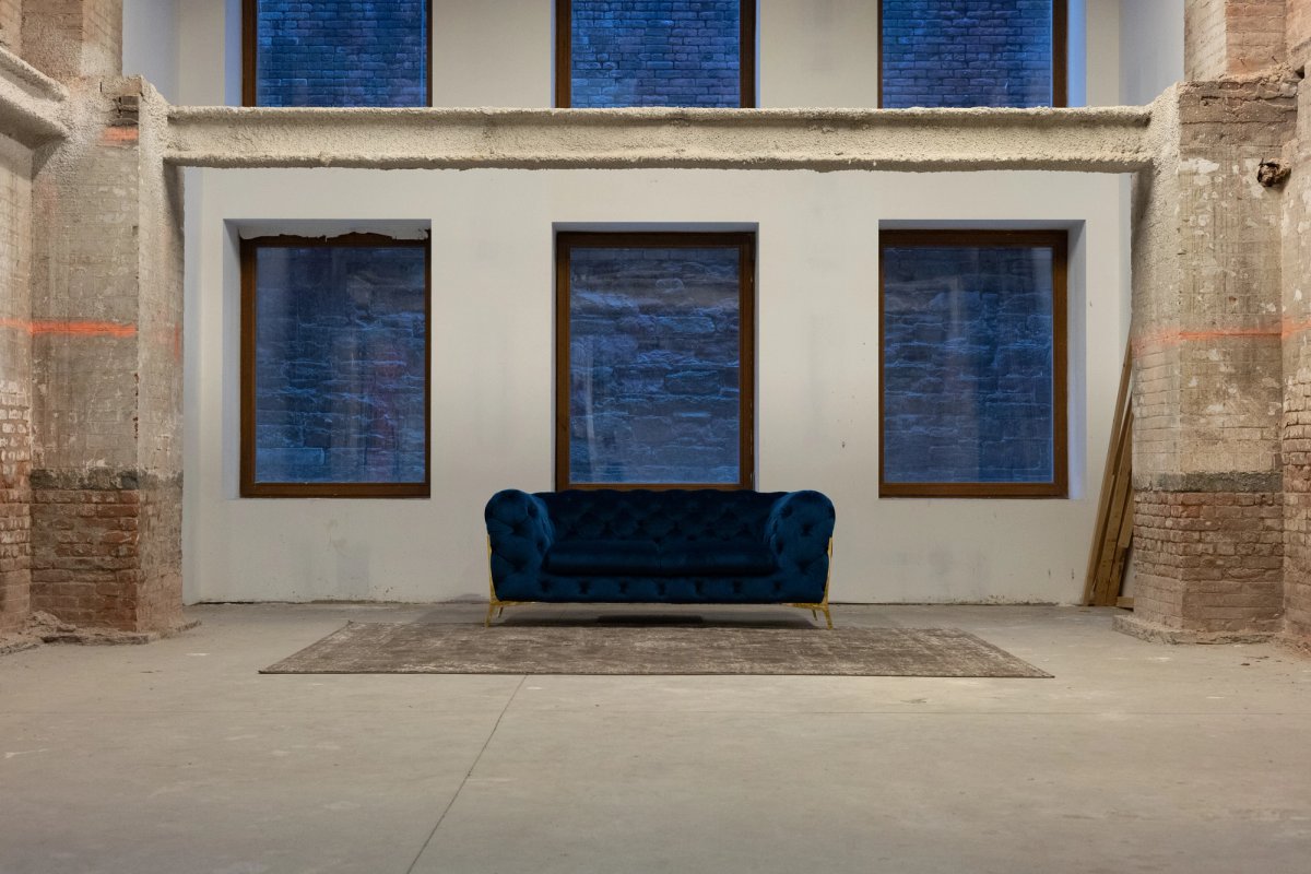 The space at 60 White Street before construction began on Lio Malca's new Tribeca exhibition space. Photo by Ena Boskovic