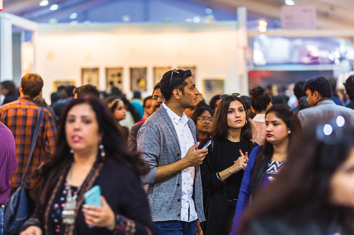 India Art Fair 2017 © Andy Barnham