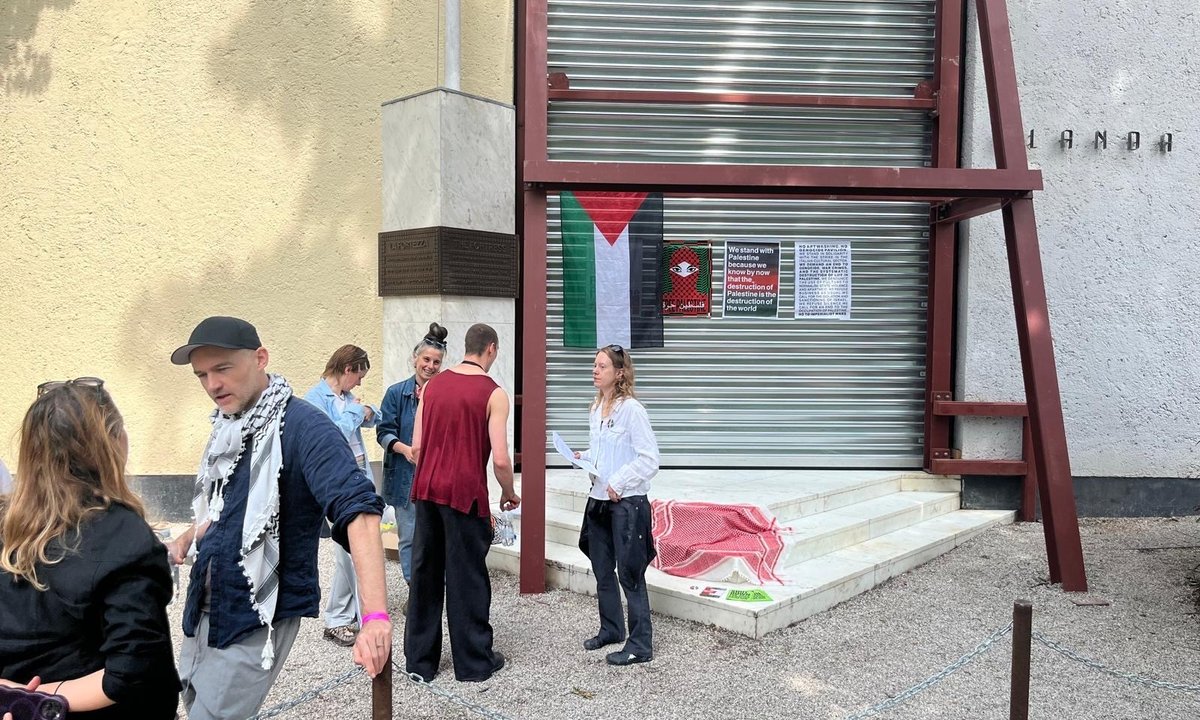 Venice Biennale strike sees more than 15 pavilions temporarily or partially close