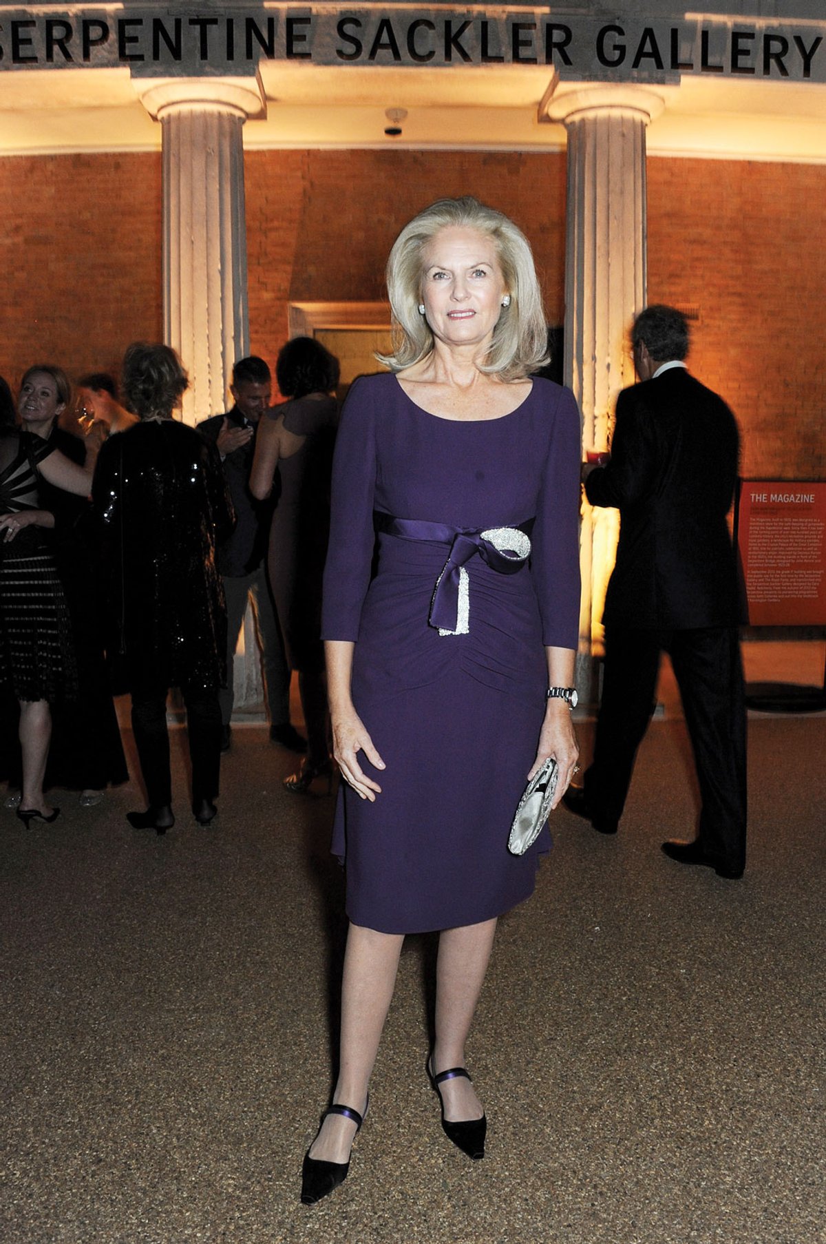 Theresa Sackler, the chair of the Sackler Trust, outside the  Serpentine Sackler Gallery in London in 2013 Photo: David M. Benett/Getty Images
