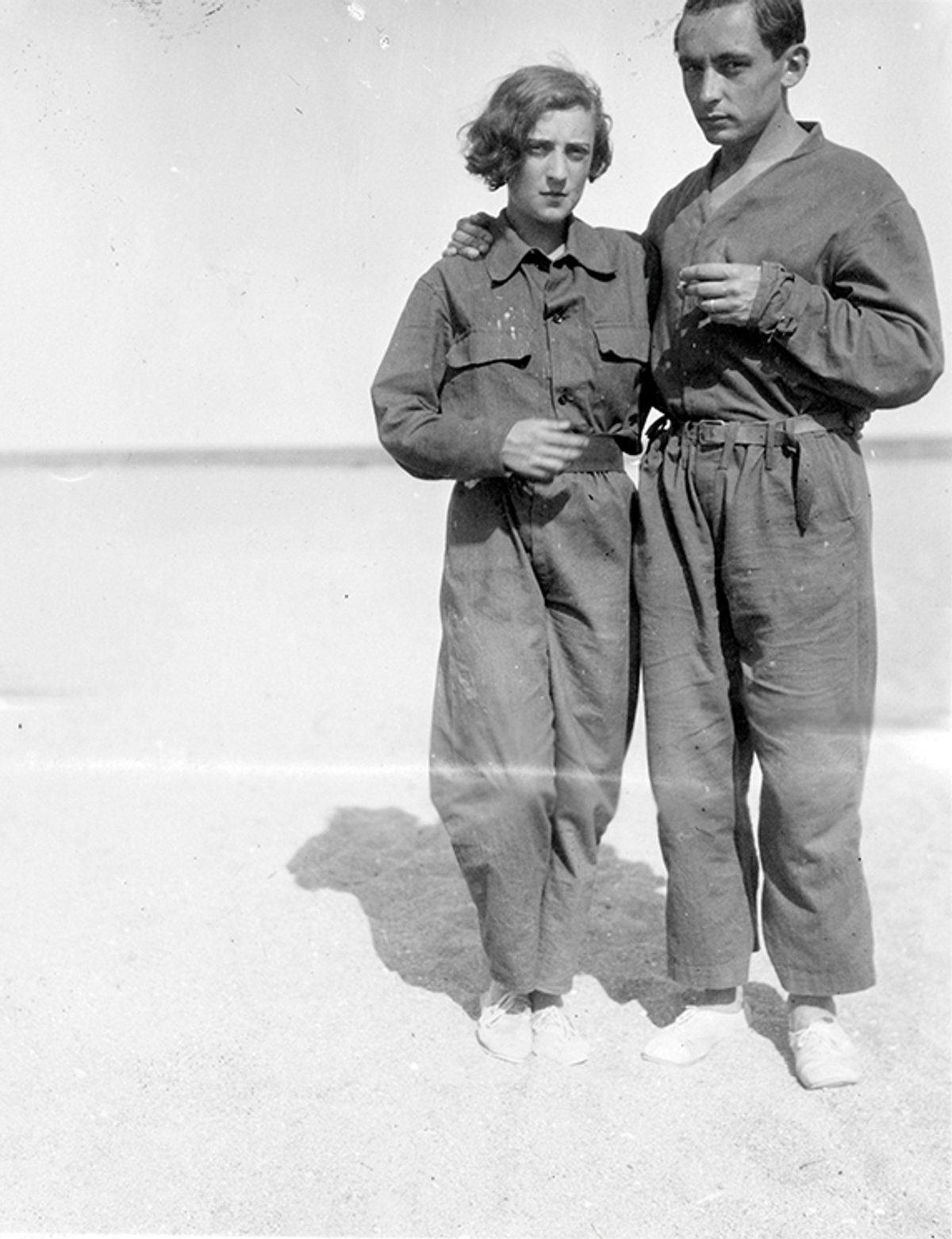 Anna-Eva Bergman and Hans Hartung in the south of France in 1929
© Fondation Hartung-Bergman