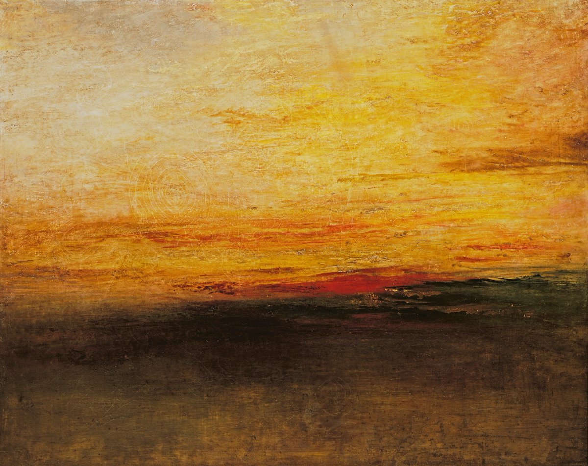 JMW Turner, Sunset (1830-35)
© Tate