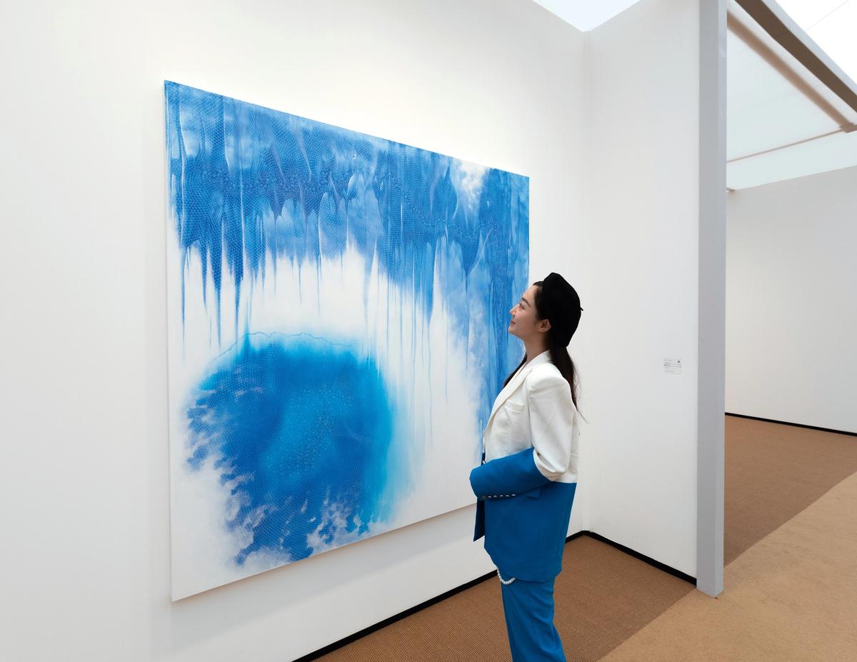 Shirazeh Houshiary, Rite of Passage (2024) David Owens