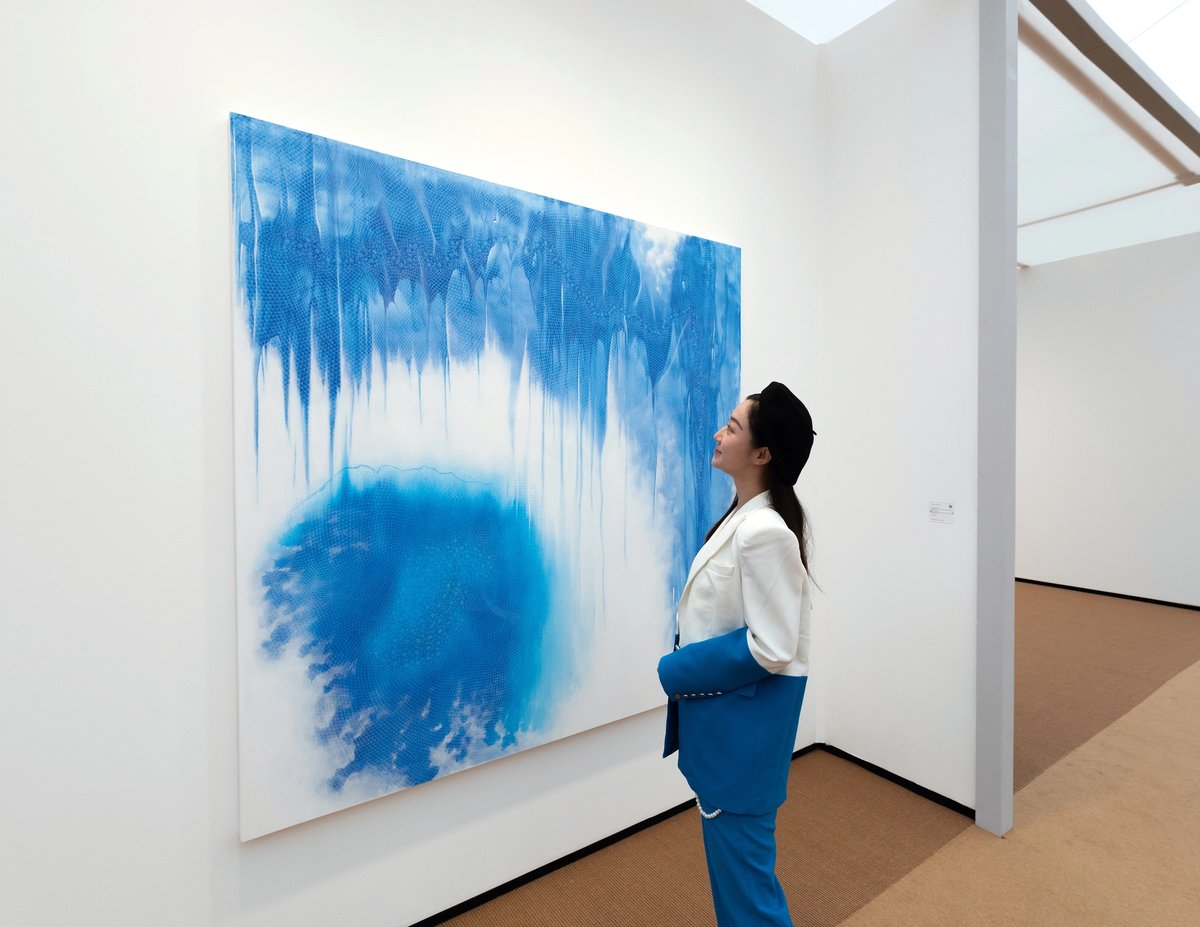 Shirazeh Houshiary, Rite of Passage (2024) David Owens