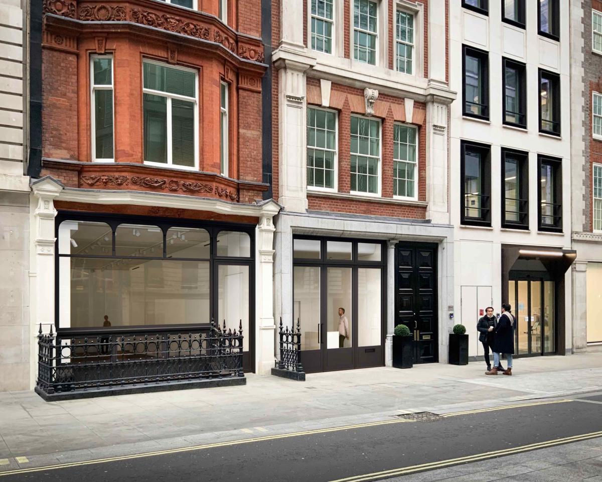 No.9 Cork Street, Frieze's new gallery space in Mayfair, London Courtesy of Frieze