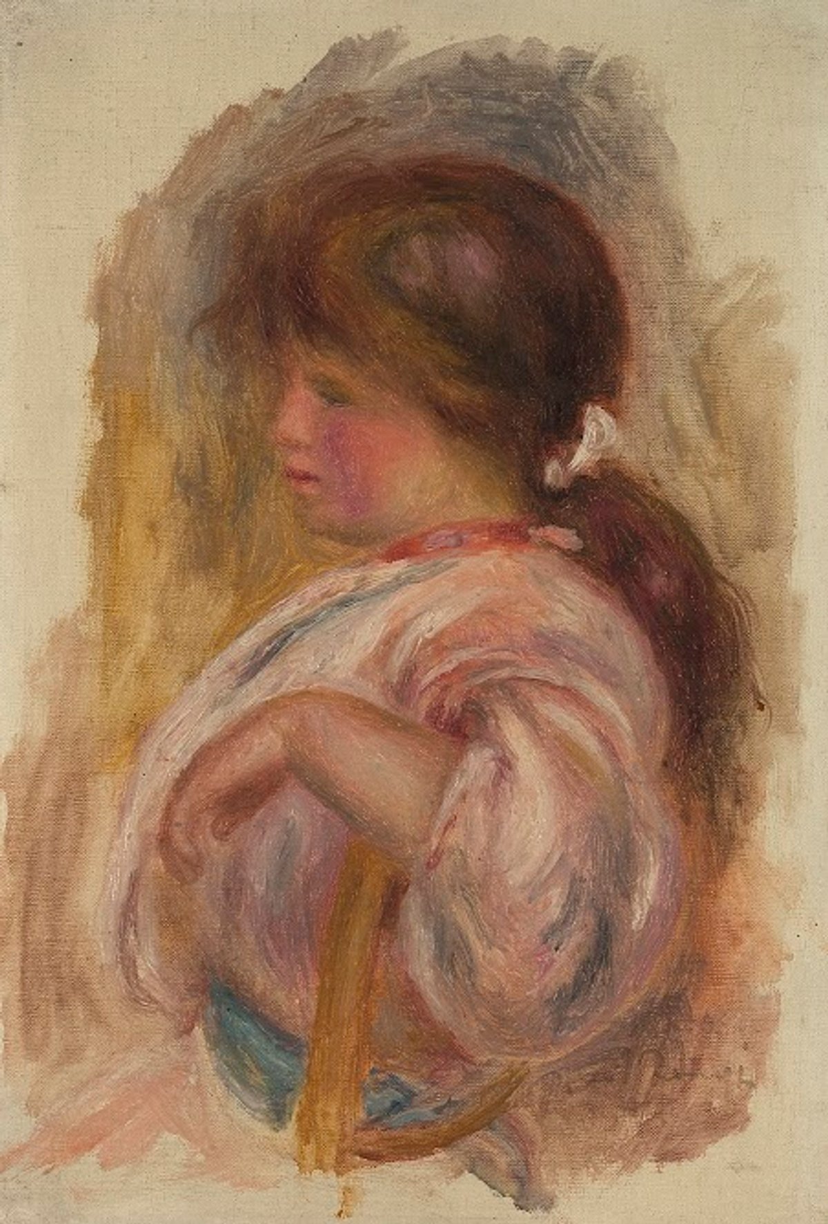 Little is known about the identity of the child sitter, though experts believe they are not a "pure figment of Renoir's imagination"