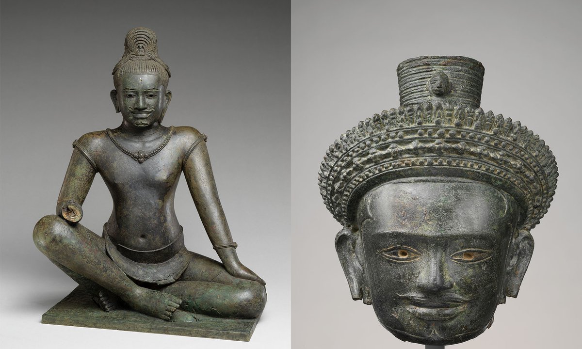 The Metropolitan Museum will repatriate 16 Khmer sculptures to Cambodia and Thailand
