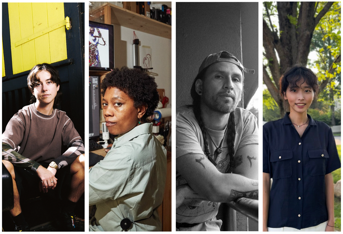 From left: Alice Bucknell, Auriea Harvey, Alfredo Salazar-Caro and Reina Mun Courtesy of the Serpentine