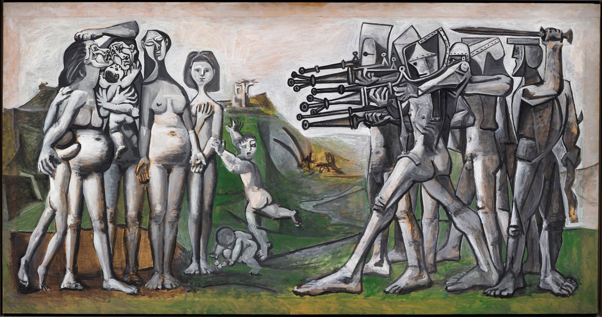 Pablo Picasso, Massacre in Korea, 1951
Musée national Picasso-Paris © Succession Picasso 2025. © Musée national Picasso-Paris / Mathieu Rabeau