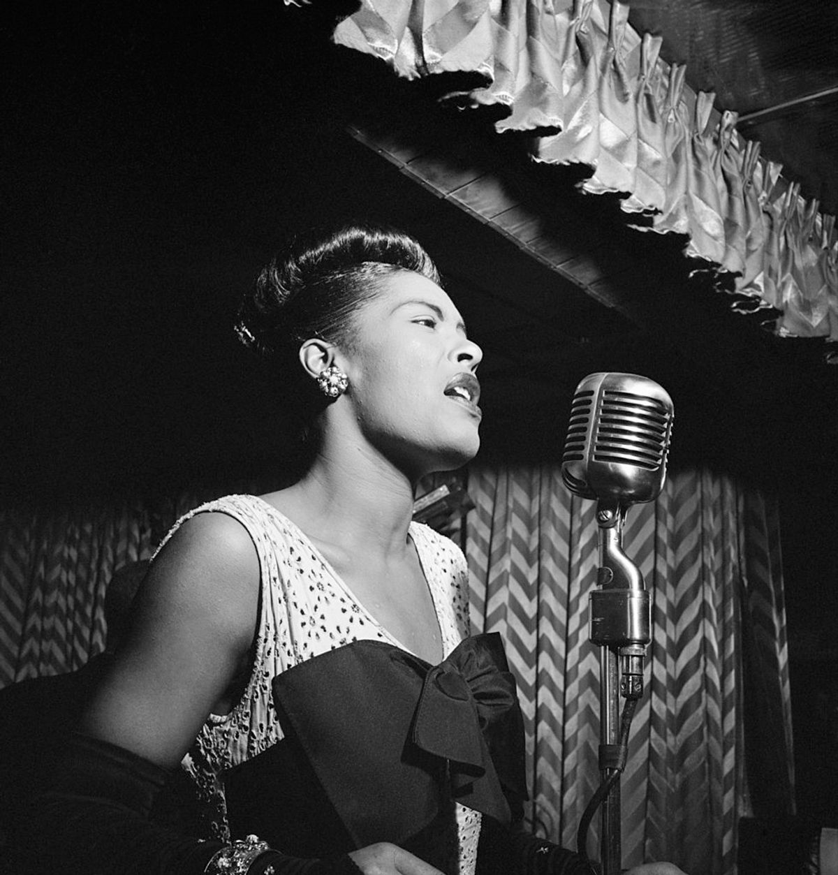 Billie Holiday in the 1940s 