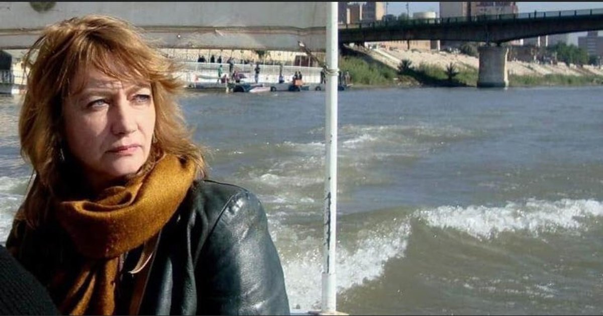 The German curator Hella Mewis was kidnapped in Baghdad yesterday, according to media reports Image: #freedom_for_hella/Twitter