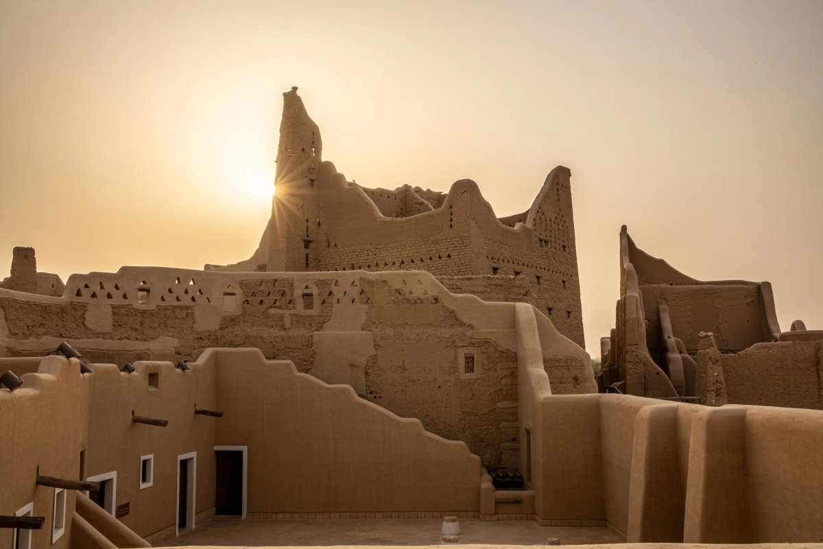 Diriyah, where the auction will be held 
Courtesy Diriyah Company