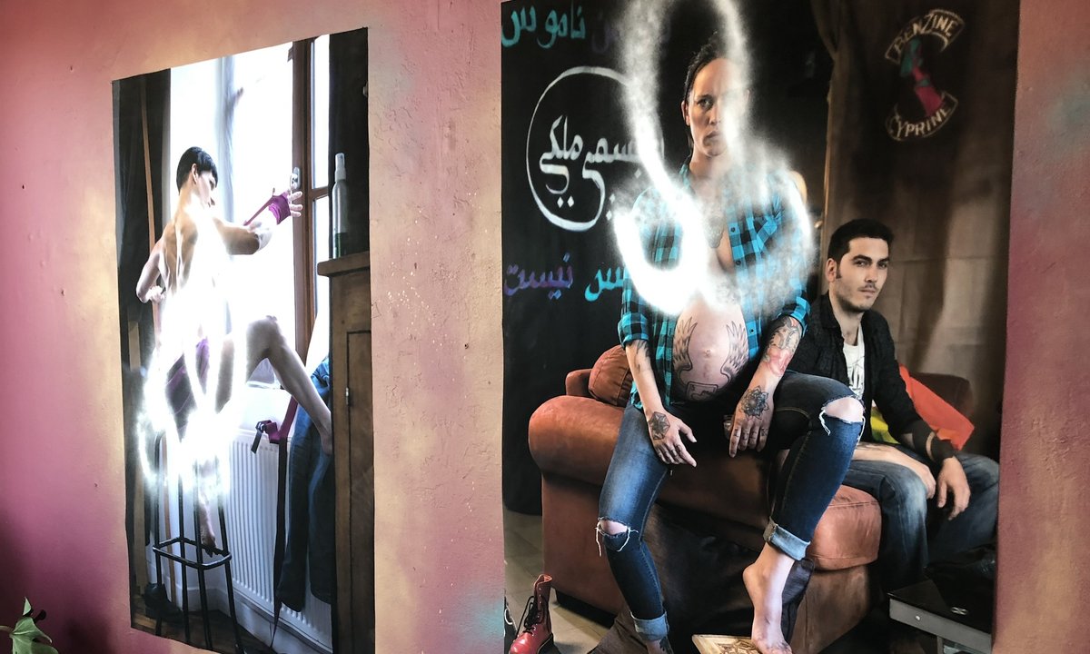 Feminist art show vandalised at French photography centre
