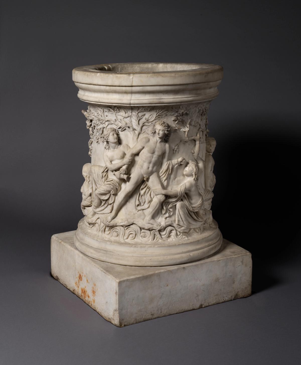 After more than 200 years in the UK, this second-century puteal was exported to the US Creative Commons 1.0 Universal