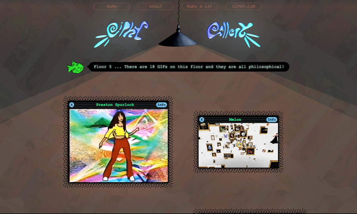 Pop-up Giphy Gallery makes the case for GIFs as fine art