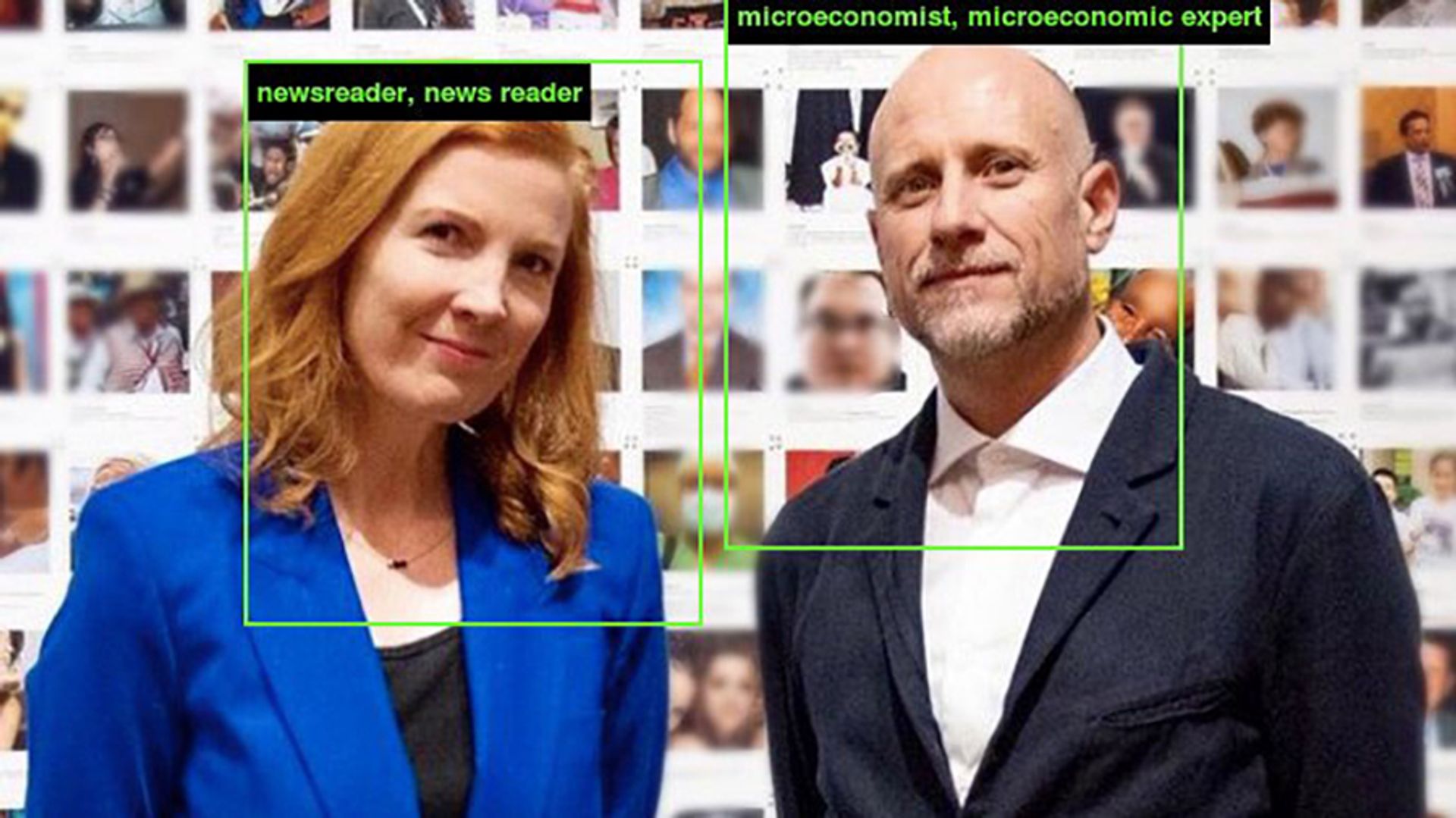 ImageNet Roulette was launched by the artist Trevor Paglen and the AI researcher Kate Crawford Courtesy: ImageNet Roulette