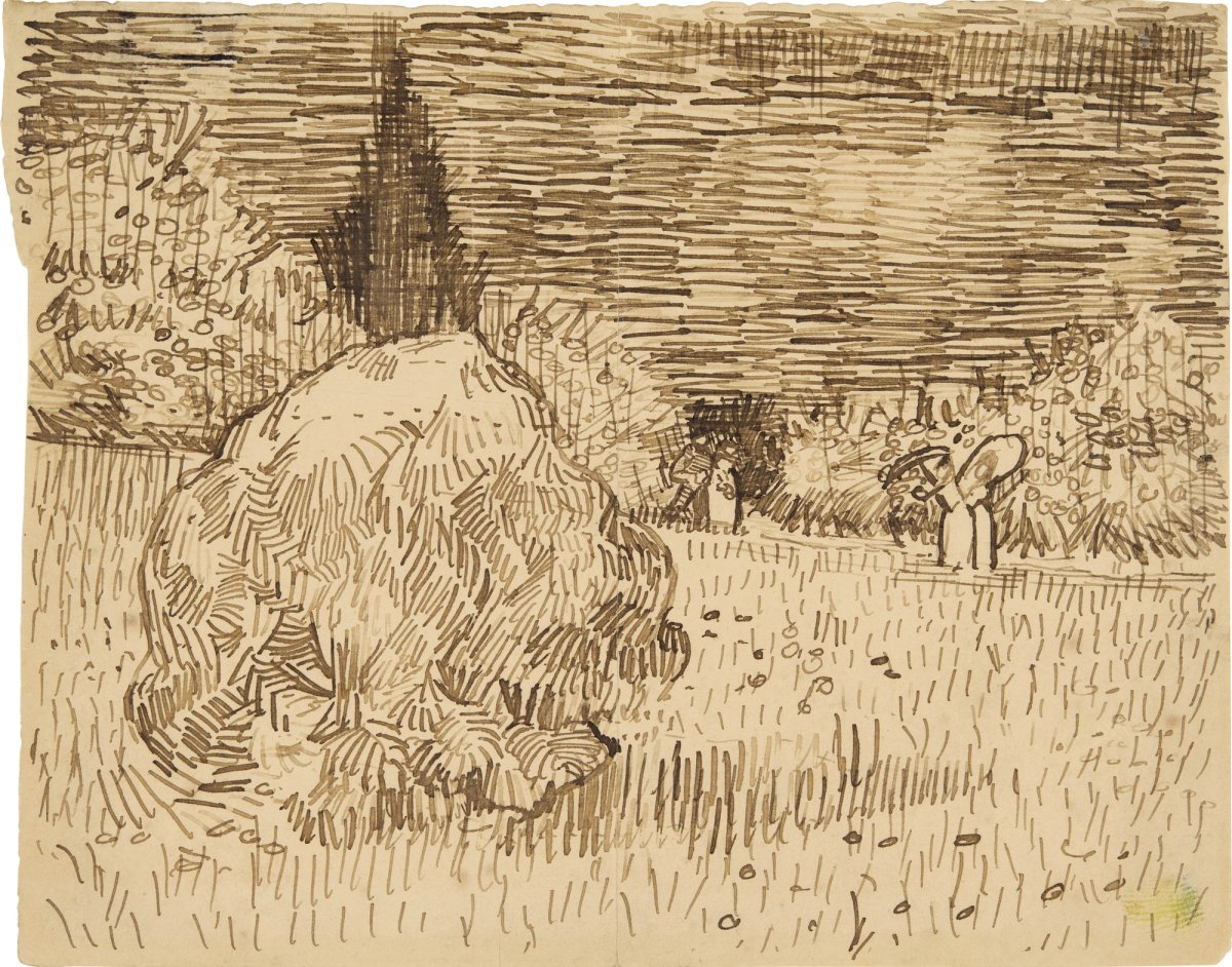 Van Gogh’s Public Garden in Arles (Jardin public à Arles) (September 1888)
Sotheby’s